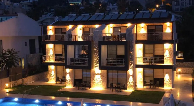 Stone House Aparts 2 plus 1 mit Poolterrasse Kalkan No 2, Забронировать Апартаменты/квартира Апартаменты провинции Антальи, Апартаменты/квартира