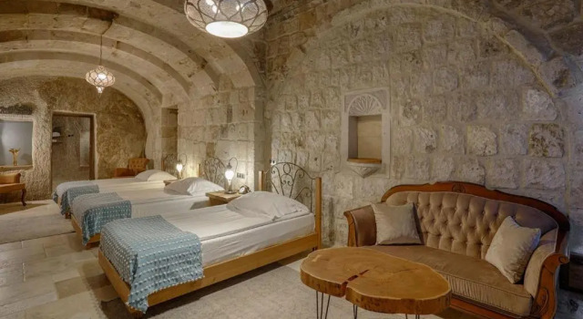 Трёхместный номер Standard Cave Hera Cave Suites