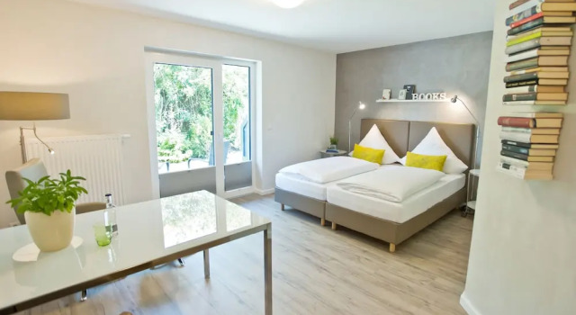 Четырёхместный номер Comfort с видом на сад Bergers-Landgasthof