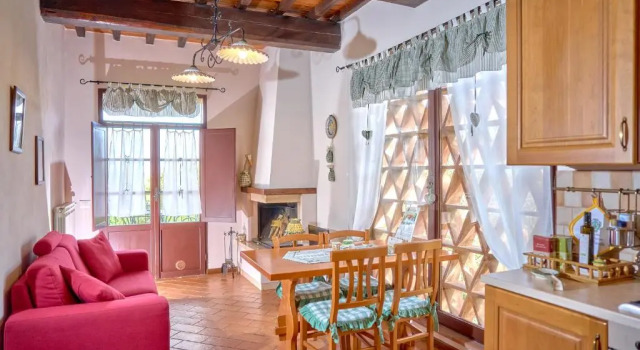 Апартаменты Дуплекс с красивым видом из окна Agriturismo Selvella