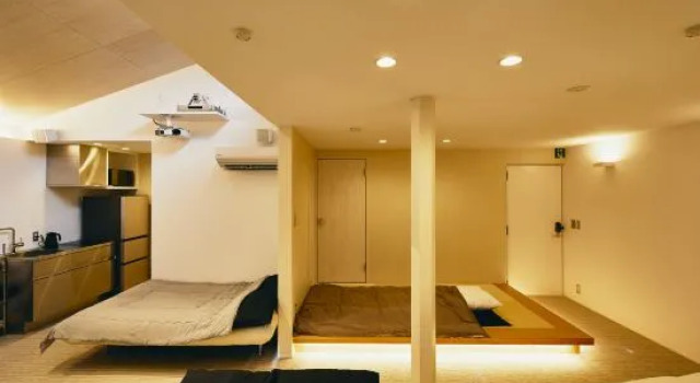 Люкс с балконом 634 Condo Shinjuku