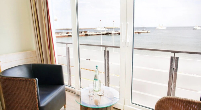 Двухместный номер Comfort с видом на море Hotel Rickmers Insulaner