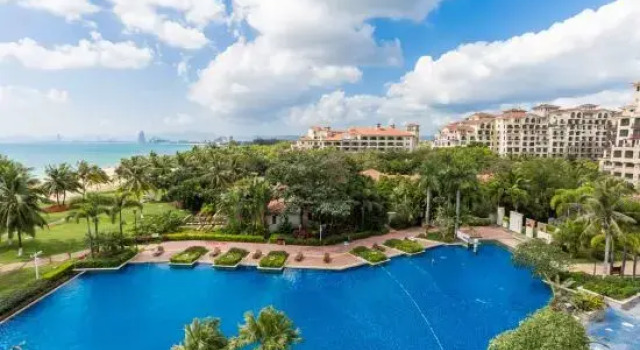 Lingshui Yingzhou Fenggangyu Scenic Apartment, Book Apartment Hotels in Hainan with a Pool, Swimming Pool