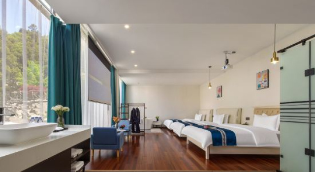 Номер Standard Yuelanshan · Guanyunshanju Homestay (Zhangjiajie National Forest Park Zimugang Middle Gate)