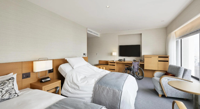 Двухместный номер Universal Design Deluxe Keio Plaza Hotel Tokyo