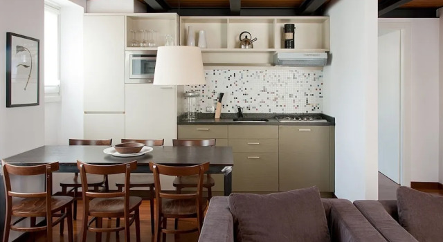 Апартаменты Мансарда c 1 комнатой с балконом Nenè-Il Vicolo Apartments and Rooms