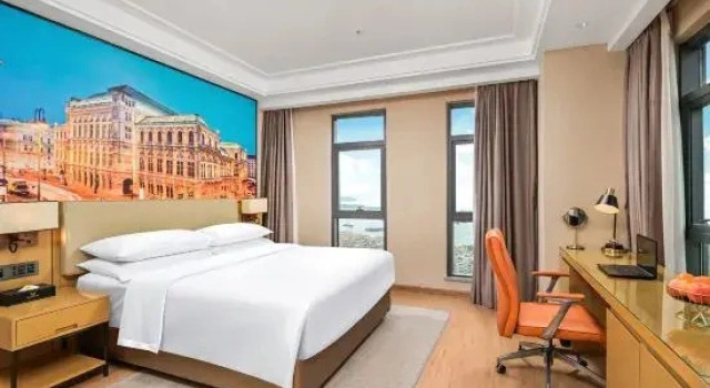 Люкс Superior с видом на море Vienna International Hotel (Shanwei Xinli Central Plaza )