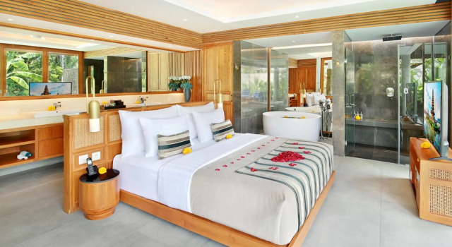 Вилла с бассейном c 1 комнатой Kaamala Resort & Spa Ubud by Ini Vie Hospitality