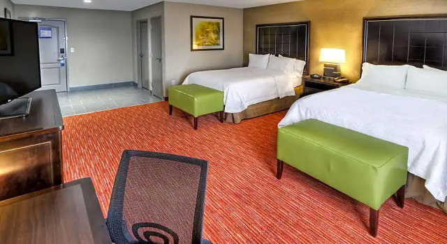 Двухместный люкс Hampton Inn and Suites Ada