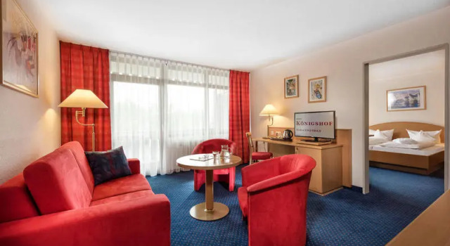 Двухместный номер Standard с балконом и с красивым видом из окна Johannesbad Hotel Königshof