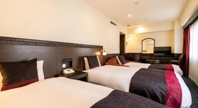 Трёхместный номер Standard Kobe Tor Road Hotel Sanraku