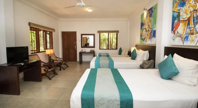 Семейный номер Standard с красивым видом из окна Amaara Forest Hotel Sigiriya