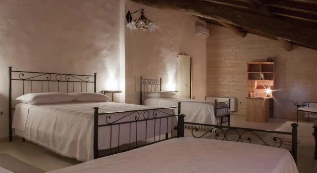 Standard- firedobbelt værelse med haveudsigt B&B Corte Leopoli