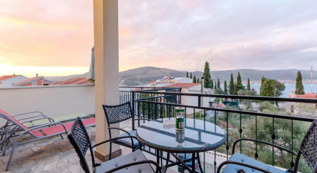 Апартаменты с 2 комнатами с видом на море Apartments Villa Kameja