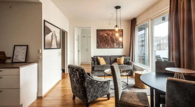 Апартаменты с балконом Wright Apartments - Sørenga