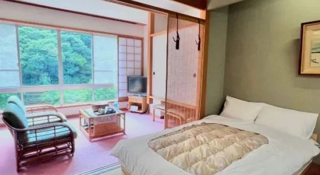Люкс Yubara Onsen Genroku Hatago Aburaya