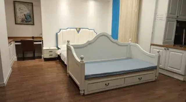 Люкс с видом на внутренний двор Changchun Light Luxury Banshan Hot Spring Homestay