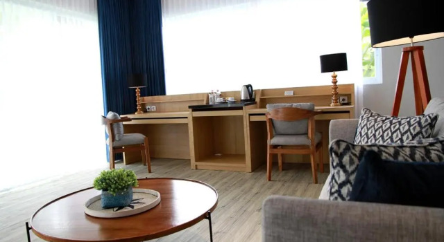 Двухместный люкс The Cakra Hotel
