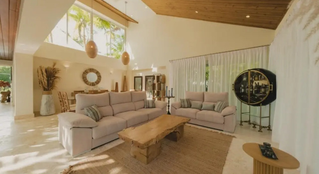 Modern Luxury With Outdoor Movie Theater and Chef Service, Book Villa Punta Cana Den Dominikanske Republik