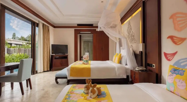 Двухместная вилла семейная Exotic Garden с собственным бассейном Pullman Sanya Yalong Bay Villas & Resort