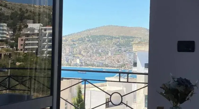 Standard Doppel Zimmer mit Balkon und mit Meerblick Blue Waves