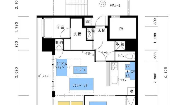 Апартаменты Deluxe Kicon-hotels Marunouchi