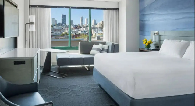 Двухместный номер Hyatt Centric Fishermans Wharf San Francisco
