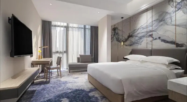 Двухместный номер Deluxe Paco Hotel Jinfeng Metro Guangzhou