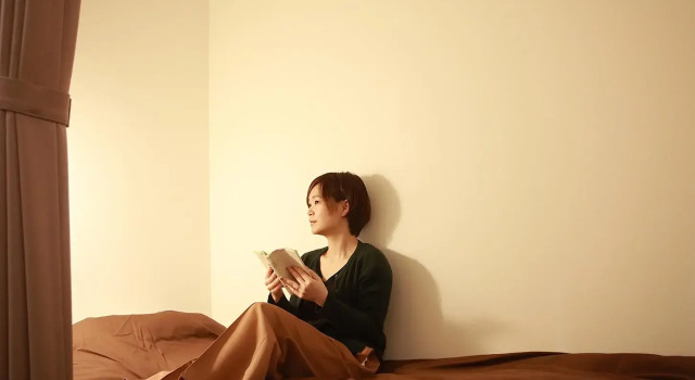 Кровать в общем номере THE STAY WAKKANAI