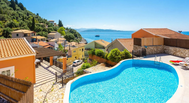 Villa Konstantinos Large Private Pool Walk to Beach Sea Views A C Wifi - 354, Забронировать Вилла Ниссаки Остров Корфу
