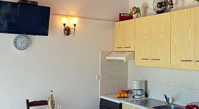 Апартаменты c 1 комнатой с балконом и с видом на море Manos Apartments
