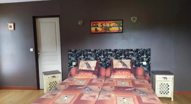 Семейный номер Standard Chambres dHôtes Le Relais du Passage de la Roche