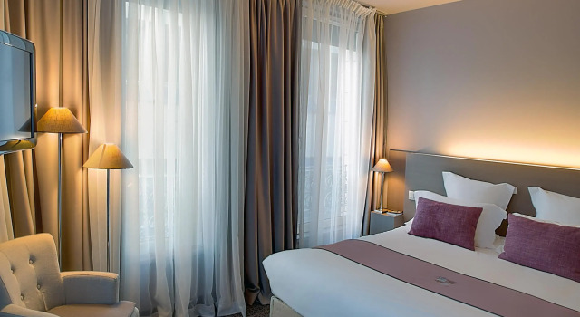 Двухместный семейный номер Standard Best Western Hotel de la Breche