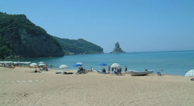 Апартаменты Holiday House Letta in Agios Gordios Beach in a Very Quiet Location