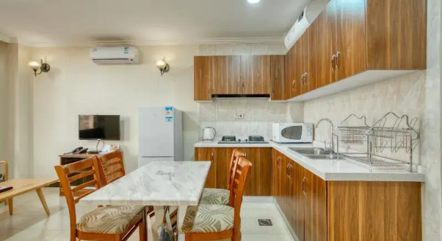 Апартаменты c 1 комнатой с балконом Kibo Palace Apartments