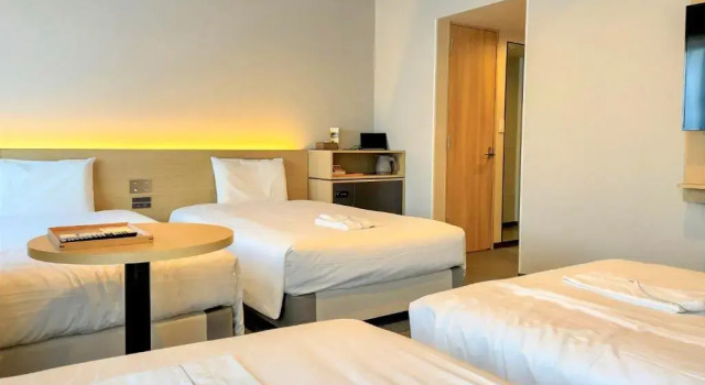 Четырёхместный номер Henn na Hotel Kanazawa Korimbo