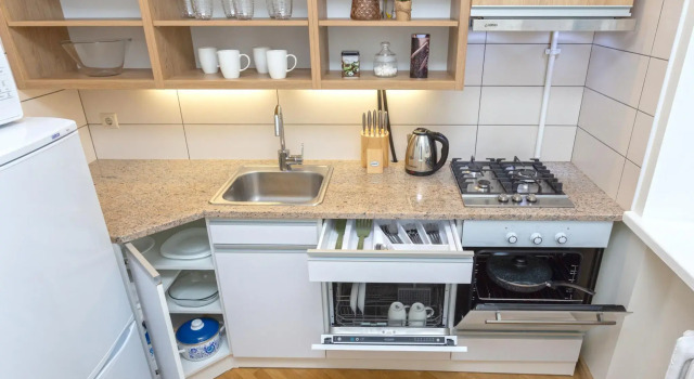 Апартаменты с 2 комнатами с балконом Roomer (Румер) на улице Козлова 7