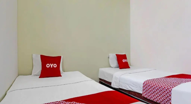 Deluxe Twin room Hotel O Wahidin Guesthouse