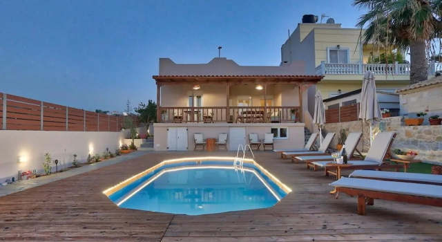 Коттедж Anacosta Villa w Private Pool Cretan Seaside Gem