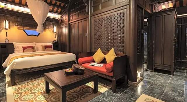 Двухместный номер Deluxe Ancient Huế Garden Houses