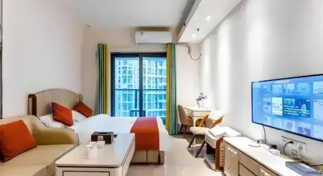 Люкс Jin Bi Property Joyful Homestay (Dongning Haifahu Island Store)