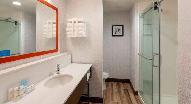 Четырёхместный номер Standard с видом на воду Hampton Inn Eden Prairie Minneapolis
