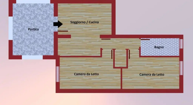 Апартаменты с 2 комнатами Agriturismo Susanna e Atria