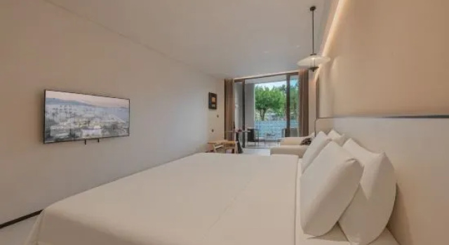 Семейный люкс с балконом Nan'ao Houwan Resort Hotel
