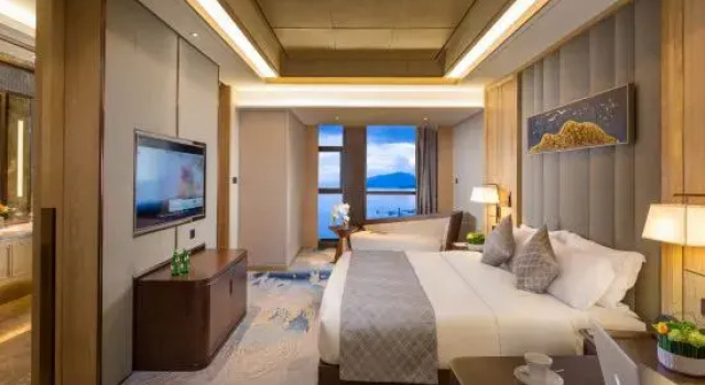 Luksusowy dwuosobowy pokój z widokiem na morze Dali International Hotel