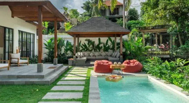 Verona by DH - Cozy 2BR villa in Ubud with Spacious Pool and Patio, Rezervovat Vila Chaty v Bali, Chalupa