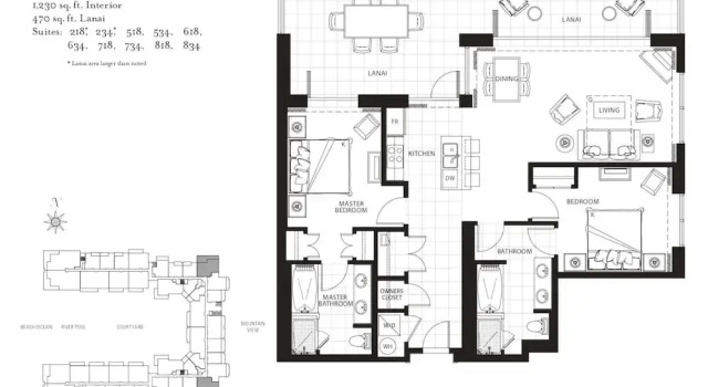 Honua Kai Konea Collection by KBM - 2 Units on same floor, Забронировать Апартаменты/квартира Каанапали 