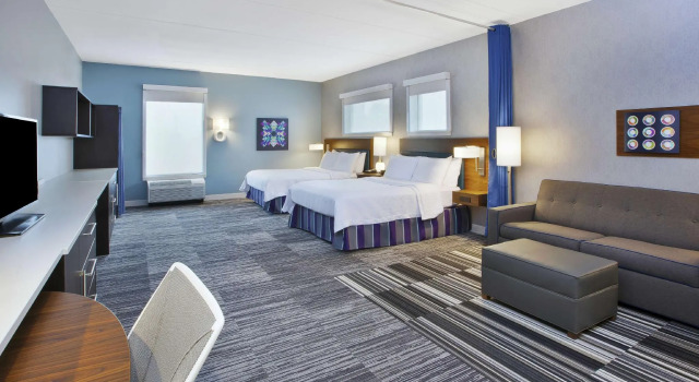 Четырёхместная студия Home2 Suites By Hilton Pittsburgh Area Beaver Valley