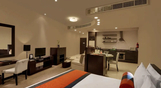 Двухместная студия Deluxe Signature Hotel Apartments and Spa