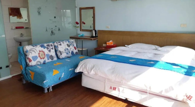 Двухместный номер Standard с видом на море 永旺旅店 Yong Wong Hostel